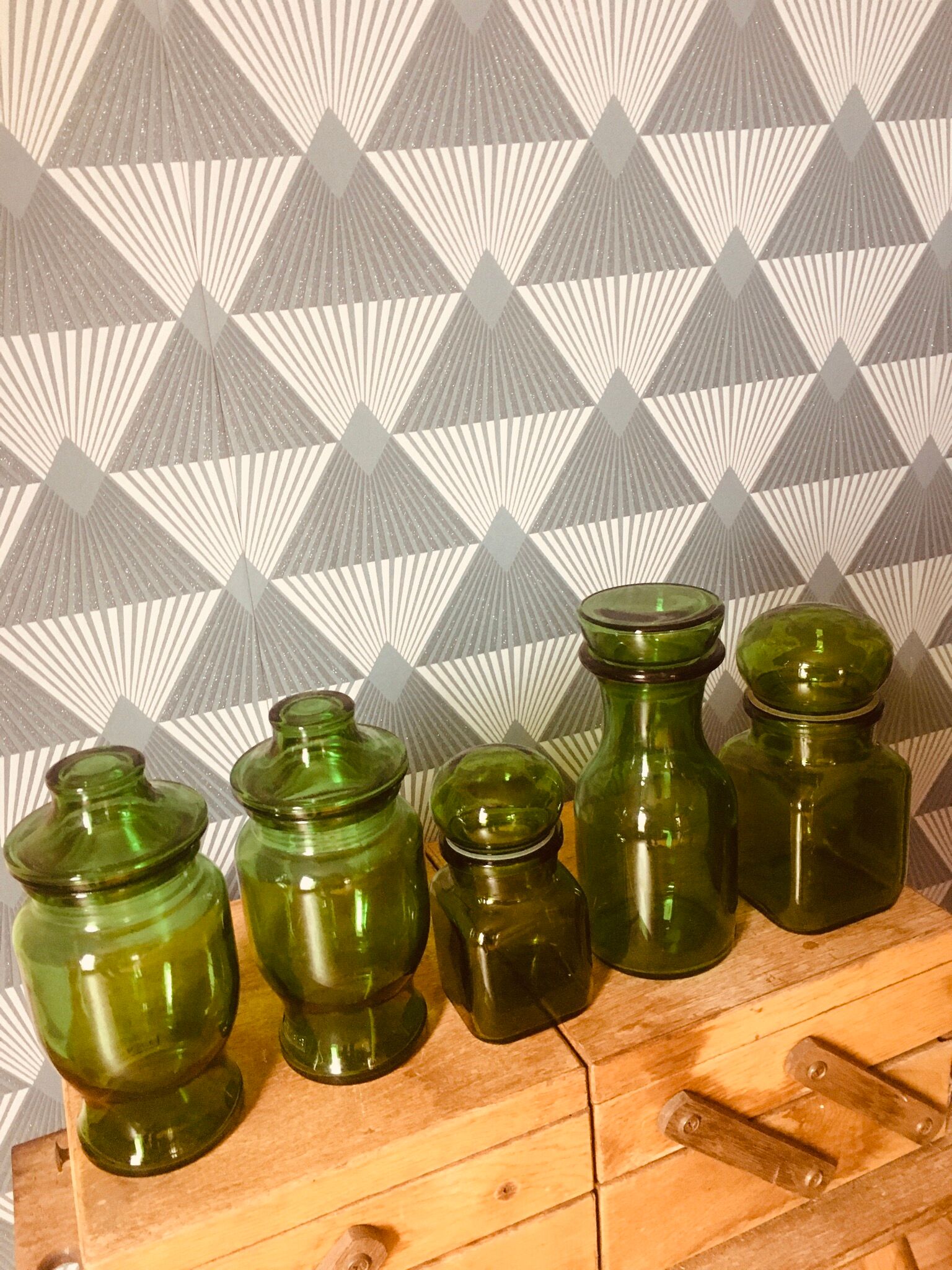 Lot of apothecary pot