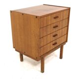 Commode scandinave en teck, Suède, 1960