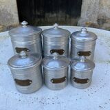 Set of 6 spice jars