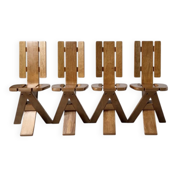 4 chaises de Seltz, 1960