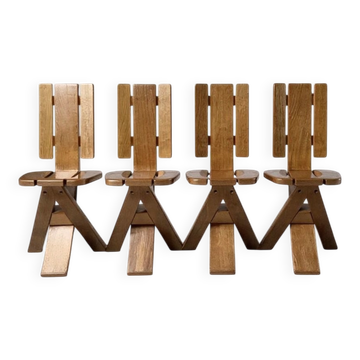 4 chairs from Seltz, 1960