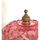 Michelotti Crystal Glass Prism Boudoir Parlor Lamps 1950s