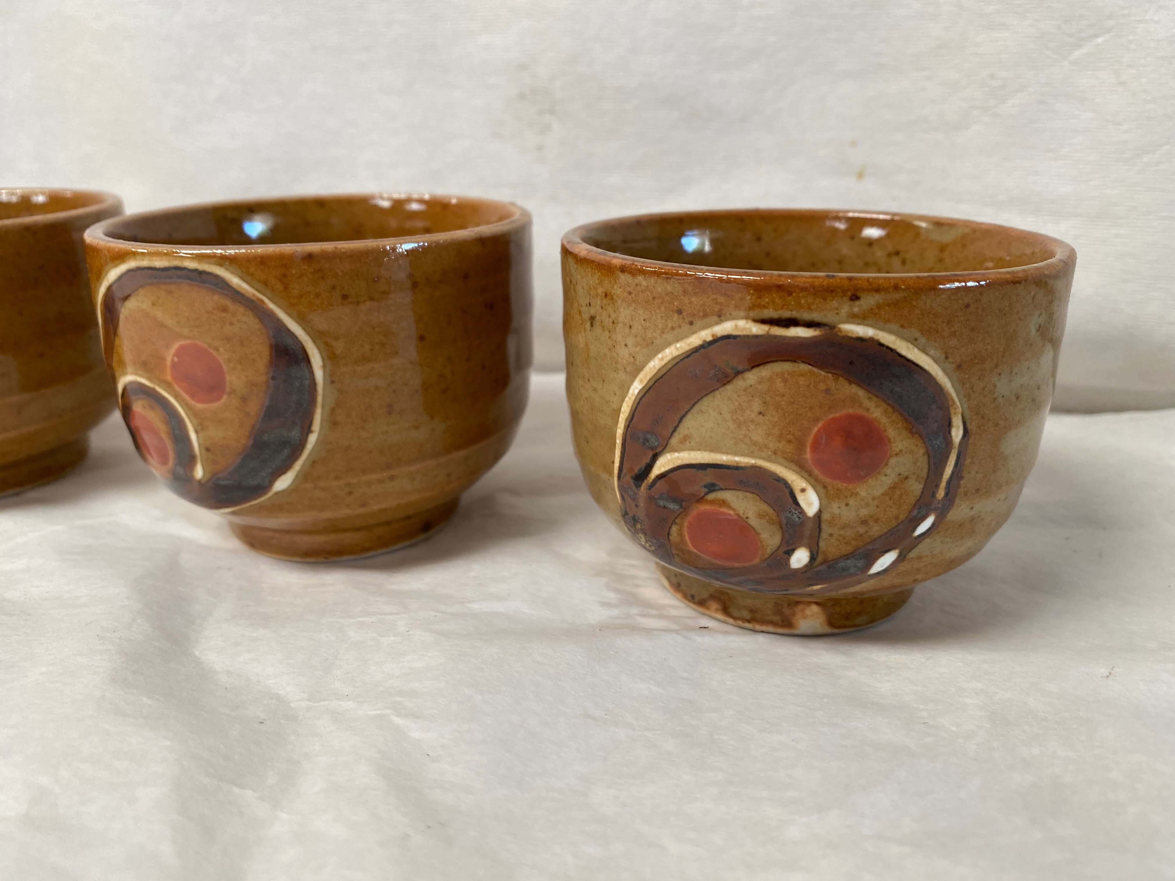 Set of 3 vintage tea cups