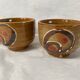Set of 3 vintage tea cups