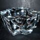Saint-Louis DESIGN Modernist Crystal Ashtray with Label