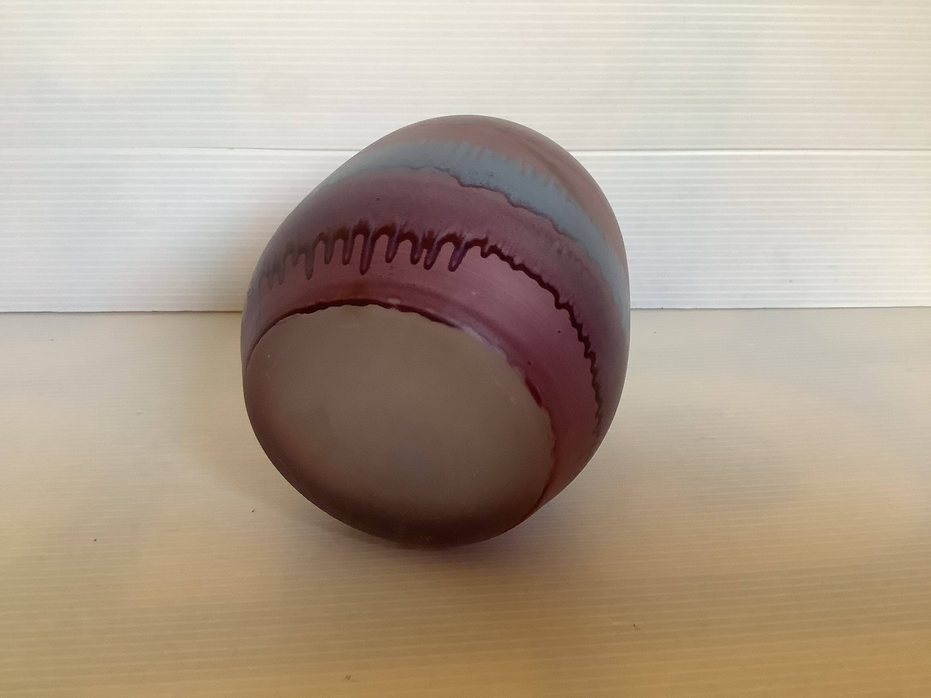 Vase Goebel kristaliglas mauve violet