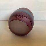 Vase Goebel kristaliglas mauve violet