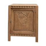 Art Deco oak jam jar (renovated)