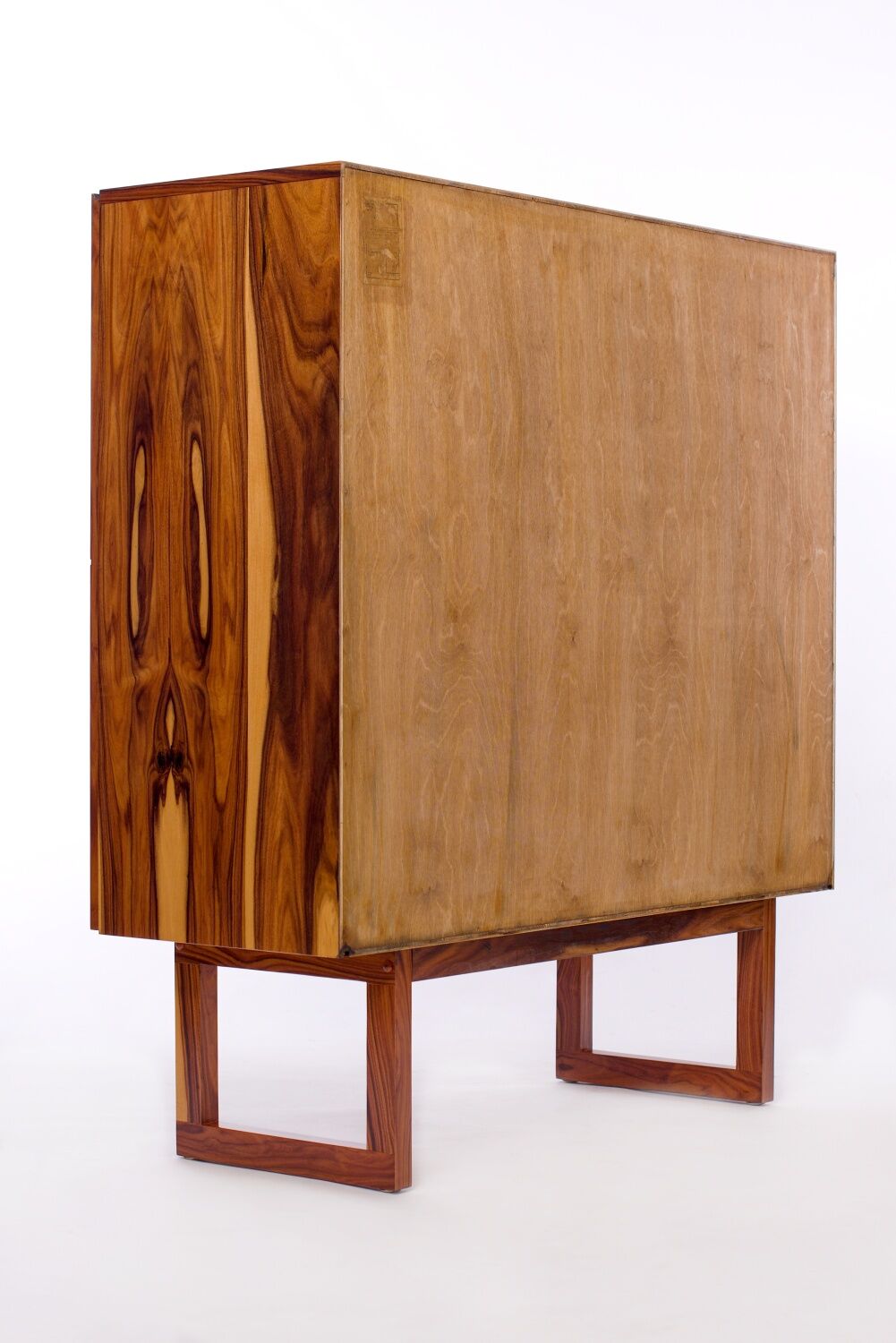 Rosewood cabinet wardrobe, 1970s