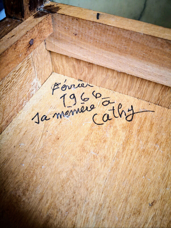 Scandinavian bedside 60 years