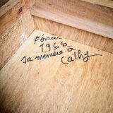 Scandinavian bedside 60 years