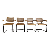 Set of 4 B64 armchairs by Marcel Breuer