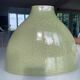 Green ceramic vase