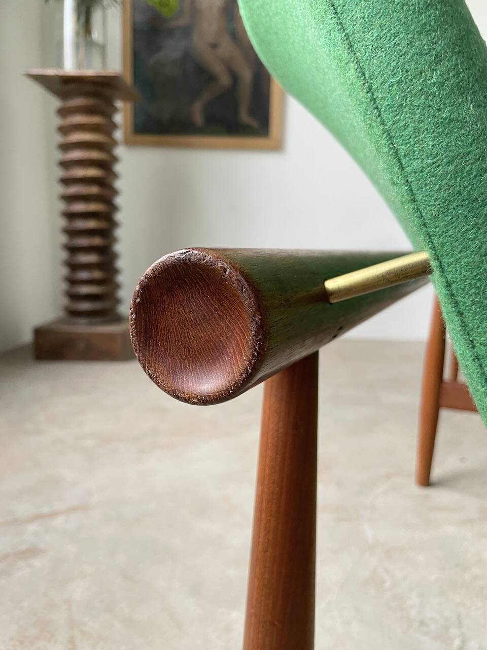 Finn Juhl three-seater bench “Japan” model France & Son