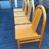 Set of 4 Baumann Argos model chairs