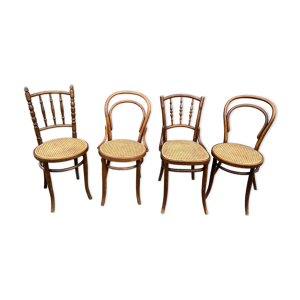 lot de 4 chaises bistrot
