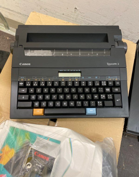 Canon Typestar 2 typewriter