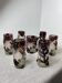 Murano glass glasses and carafe