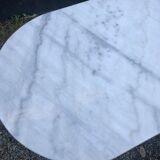 Table de bistrot en marbre