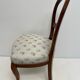 Chaises capitonnées Louis-Philippe en noyer