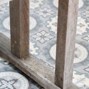Pair of old wooden church benches – rustic chapel benches