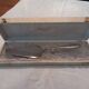Pie shovel, silver metal