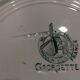 Set of 10 semi-hollow plates iron earth Moulin des loups "Georgette"