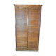 Solid oak notary double curtain filing cabinet 1900