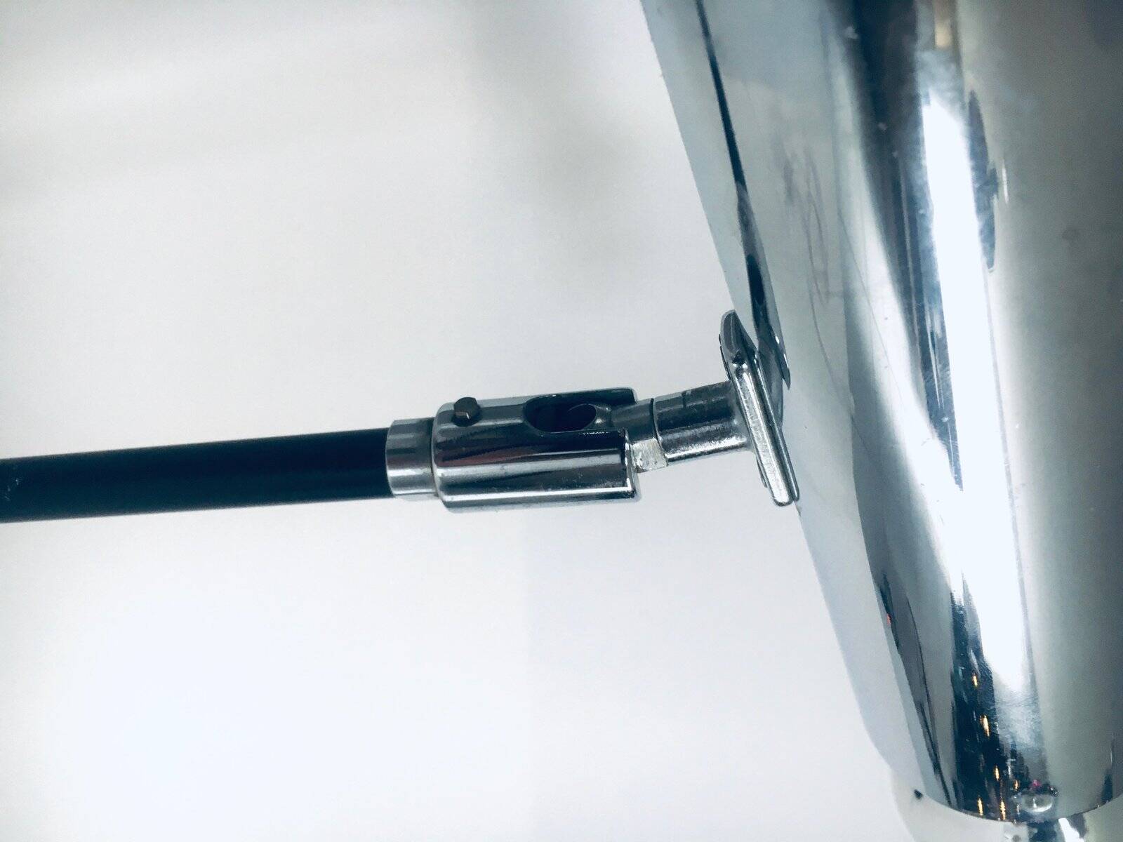 Mid-Century Modern Design Chrome Spot Wall Lamp, 1960s