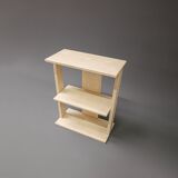 Vintage travertine book case, 1970s.