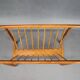 Porte-revues en bois du milieu du siècle