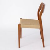 Set of 4 Teak Dining Chairs by Niels Otto Møller – Model 71, Danish Vintage