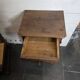 Table de chevet style Louis Philippe en noyer