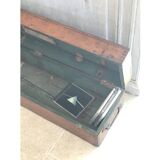 Vintage 90 cm wooden case