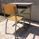 Vintage elbe industrial school office 1960 & tubax chair