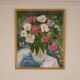 Original Oil on Canvas – “Large Bouquet” by JJ – Signed, Framed 65 × 77 cm