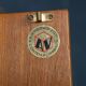Vintage 20thc italian modular teak wall cabinet c.1960