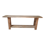 Old workbench with professional furniture