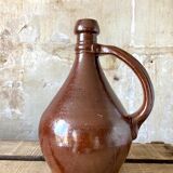 Glazed earth jar