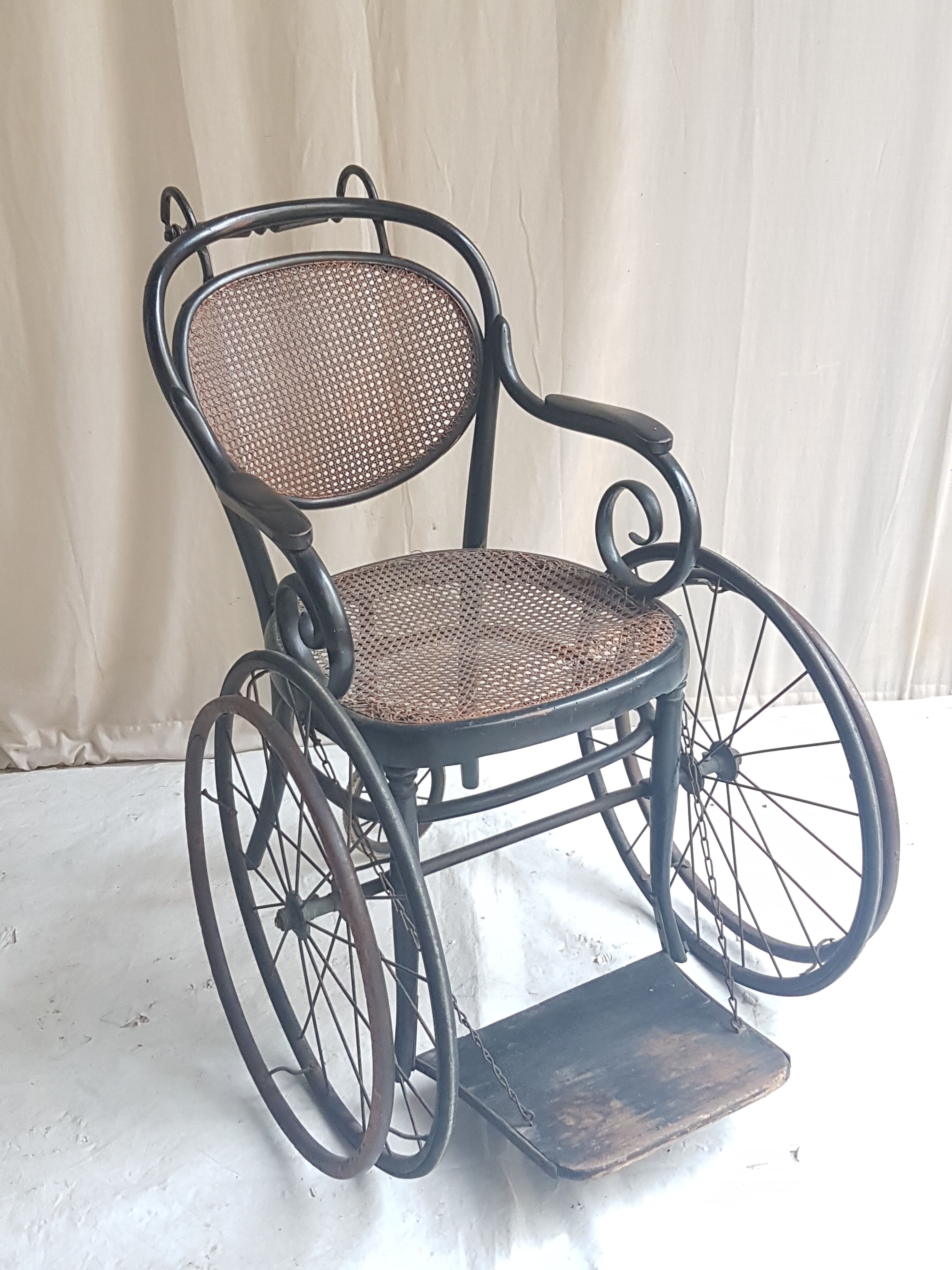 Former wheelchair signed "Josef Hofmann" in Vienna