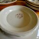 Lot plates, compotier, dish longchamp daisies iron earth