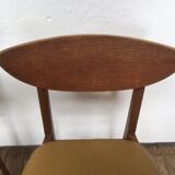 Pair of Scandinavian chairs wood