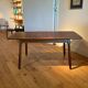 Vintage Scandinavian oak table "Mette"