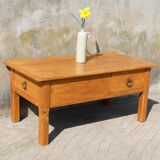 Table basse style table de ferme atypique
