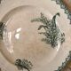 Deep plates in ironstone, Lily of the Valley, Saint Amandinoise
