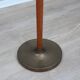 Osvaldo Borsani adjustable floor lamp brass & cherry wood 1950s