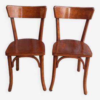 Pair of bistro chairs