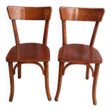 Pair of bistro chairs