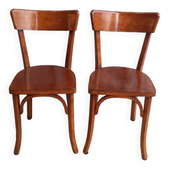 Pair of bistro chairs