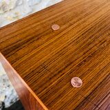 Low teak storage cabinet 60s